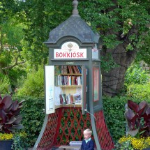 Book kiosk in Sigtuna